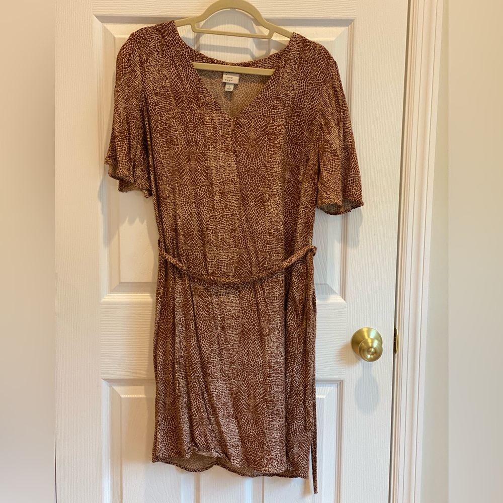 A new day print dress